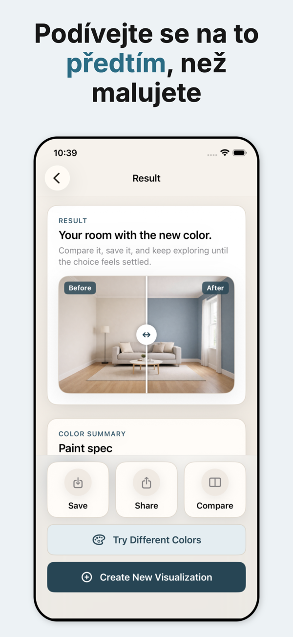 Paint Color Visualizer - Paint brand selection