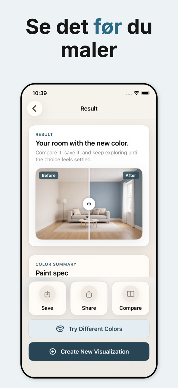 Paint Color Visualizer - Paint brand selection