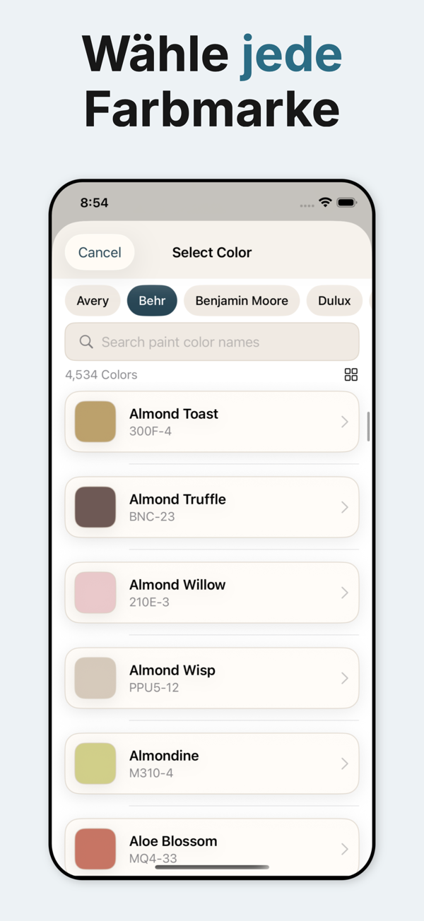Paint Color Visualizer - App screenshot 9